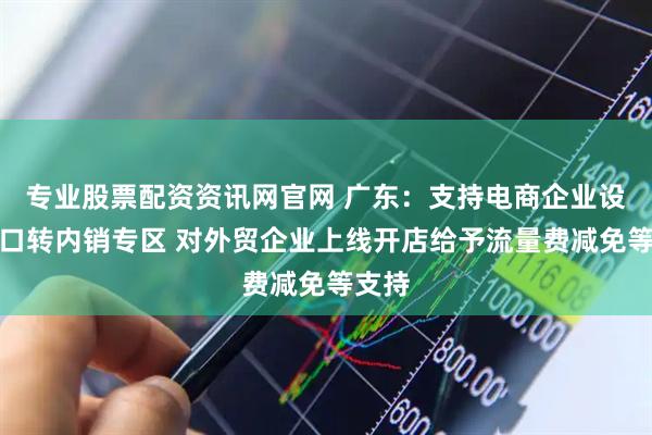 专业股票配资资讯网官网 广东：支持电商企业设立出口转内销专区 对外贸企业上线开店给予流量费减免等支持